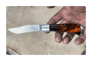 EDC Knife - Large Trapper in Ironwood