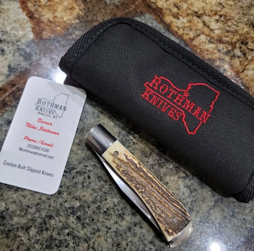 Rothman Knife with Embroidered Case